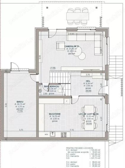 Casa Moderna - 7 camere I SU 285MP I Teren 513MP - Salicea - 7