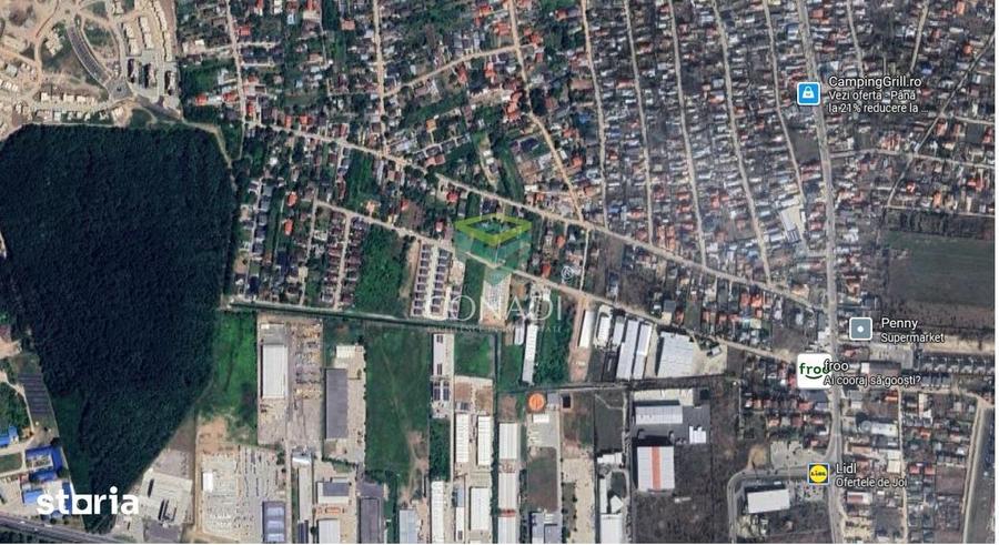 Teren de 2500 mp, în Tunari