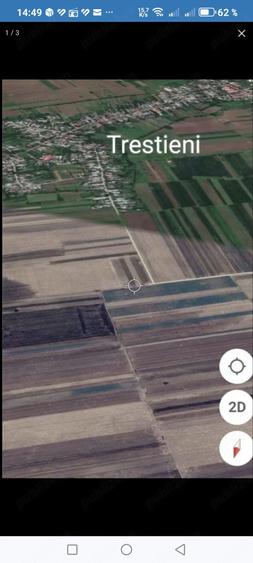 Teren de 2500 mp, în Trestieni