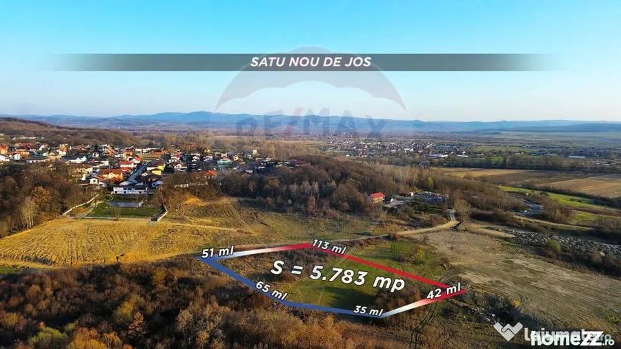 Teren în Satu Nou de Jos