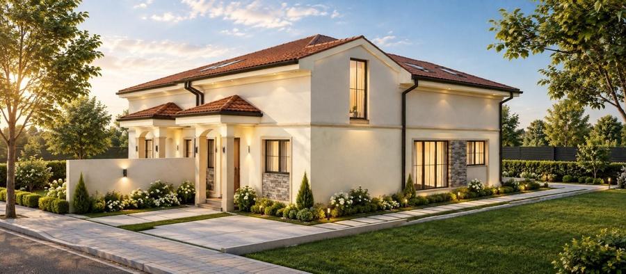 Duplex cu 5 camere cu Canalizare în Săcălaz