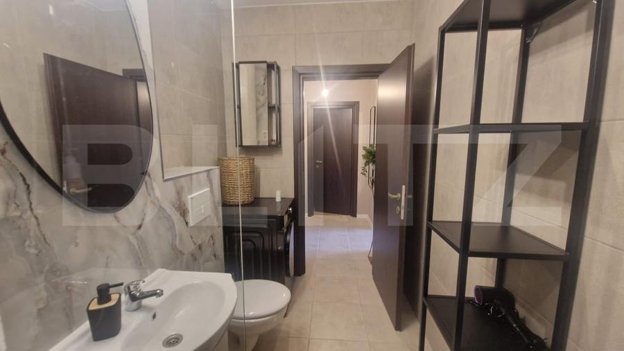 Apartament cu 2 camere decomandat, mobilat în Sânpetru