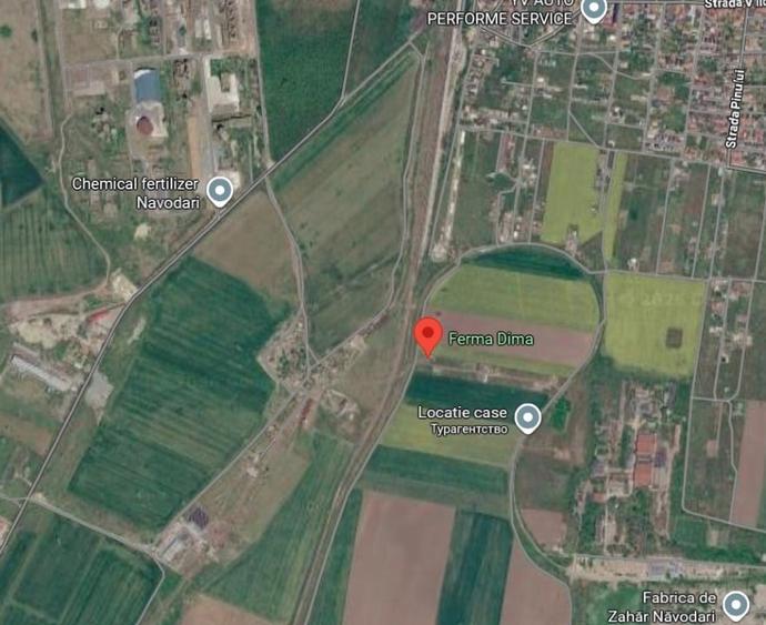 Teren Construcții extravilan de 500 mp, în Exterior Est