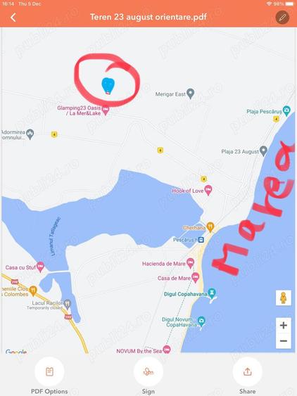 Teren în 23 August