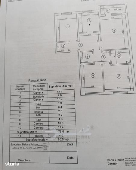 Apartament 4 camere - Galata, Necesita Renovare - 1