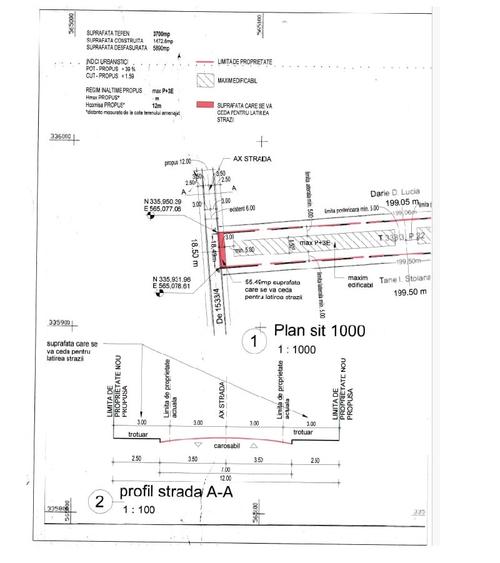 Teren Construcții intravilan de 3706 mp, în Theodor Pallady