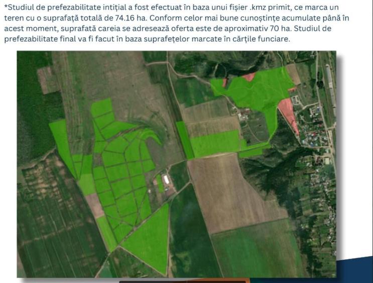 Teren intravilan în Balintești