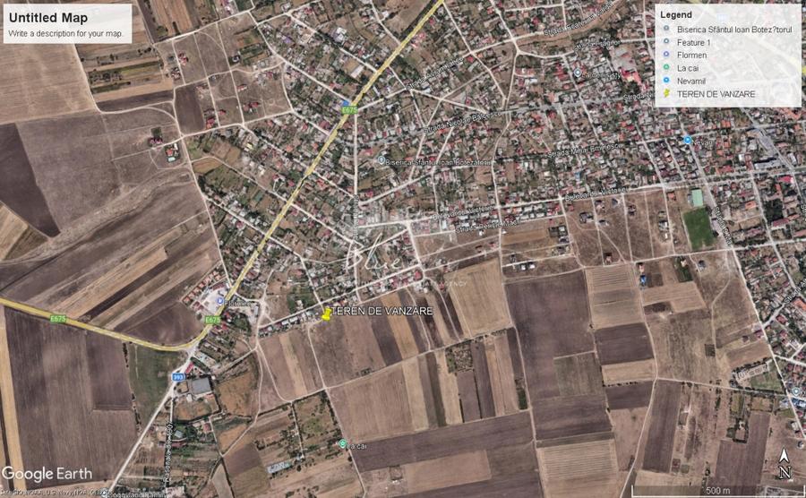 Teren Construcții intravilan de 5000 mp, în Techirghiol