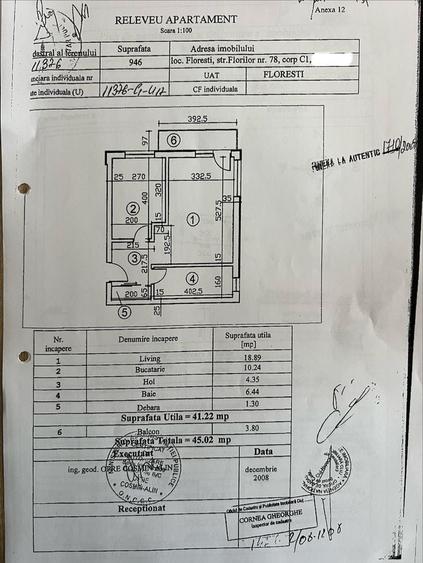 Apartament cu 2 camere decomandat în Exterior Vest