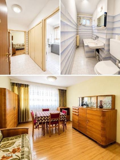 Apartament cu 2 camere nedecomandat în Central