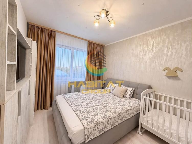 Apartament cu 2 camere decomandat, mobilat în Apărătorii Patriei