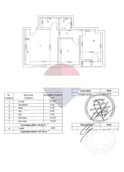 Apartament cu 3 camere de vanzare - 19