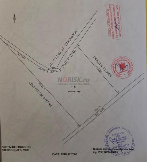 Teren Construcții intravilan de 1500 mp, în Domnești