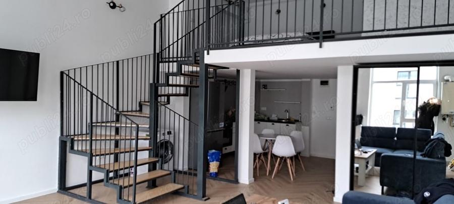 Inchiriez apartament tip loft, cu 2 camere, 2 bai, in centru, str Ploiesti (pta M. VITEAZU) - 1
