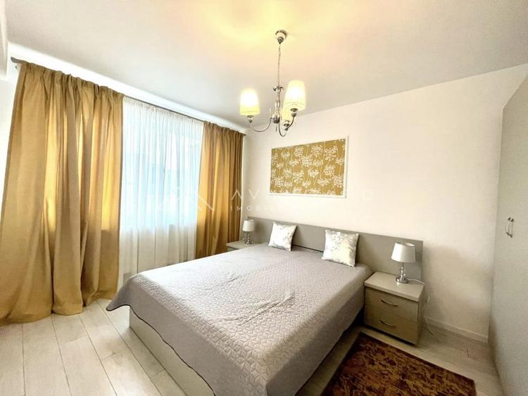 Apartament cu 2 camere semidecomandat, mobilat în Borhanci