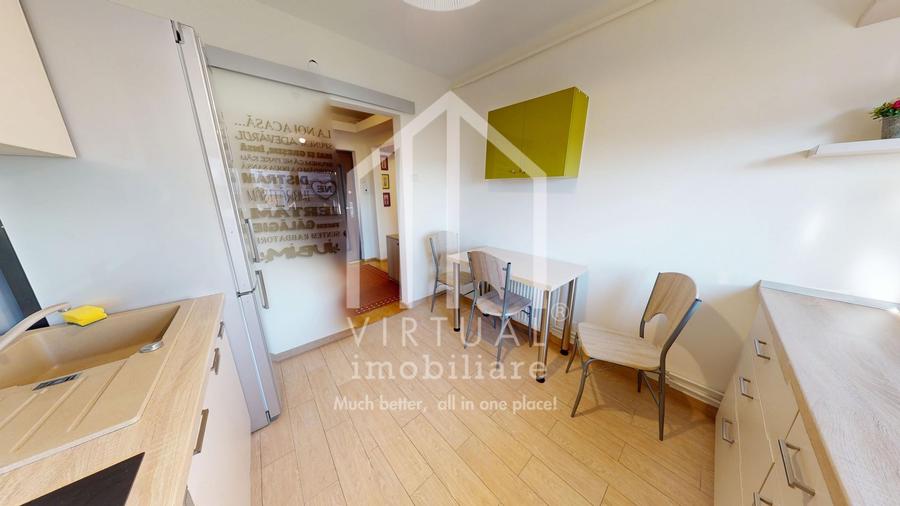 Apartament cu 3 camere decomandat, mobilat în Calea Dumbrăvii