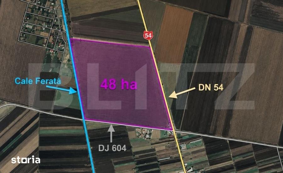 Teren de 480000 mp, în Siloz