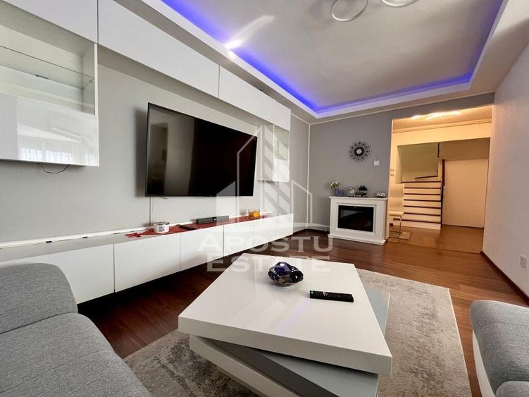 Apartament cu 5 camere decomandat, mobilat în Dorobanților