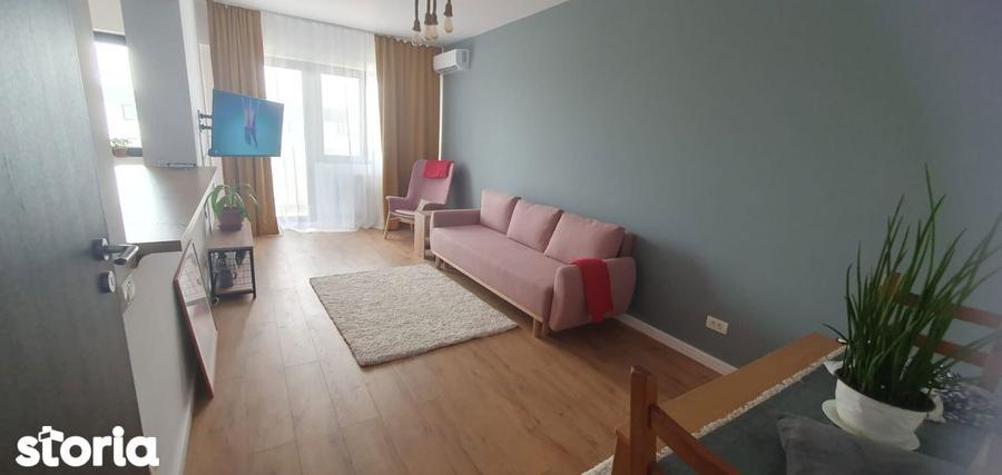 Apartament cu 2 camere, mobilat în Chitila