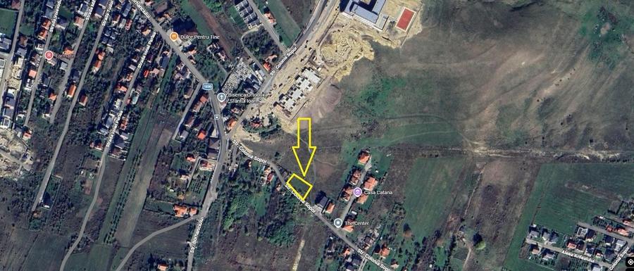 Teren Construcții intravilan de 887 mp, în Gheorgheni