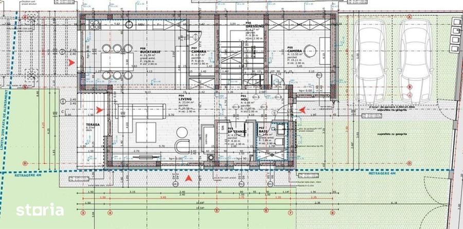 Casa individuala cu arhitectura contemporana 166 mp utili teren 450 mp - 5