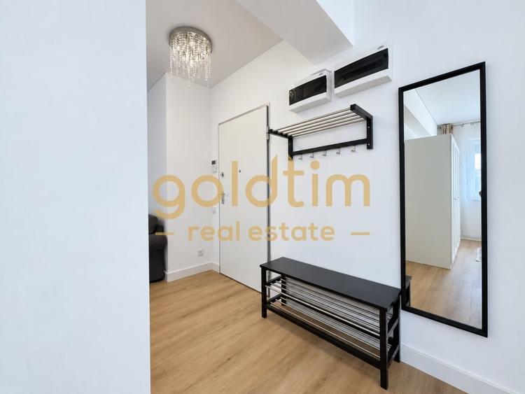 Apartament cu 2 camere semidecomandat, mobilat în Pipera