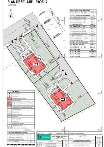 Apartament cu 3 camere în Canta