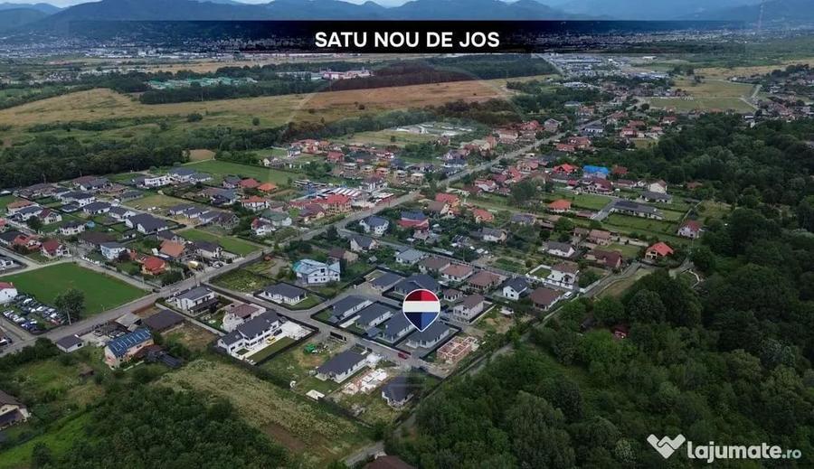 Casă cu 3 camere cu Teren 500 Mp în Satu Nou de Jos