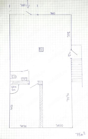 Spațiu comercial, de 75 mp, în Bulgaria