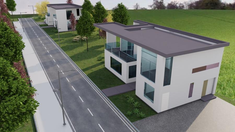 Teren Construcții intravilan de 1082 mp, în Odăi