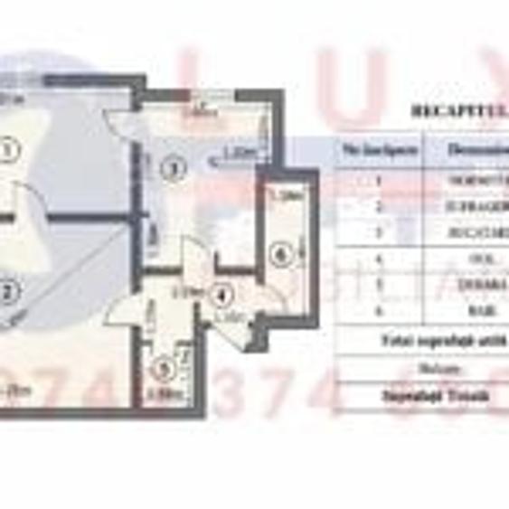 Apartament cu 2 camere decomandat în Neptun