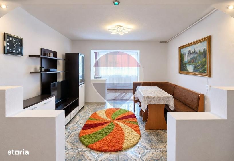 Apartament cu 2 camere semidecomandat în Central
