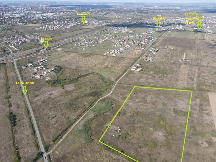 Teren Construcții intravilan de 600 mp, în Moșnița Nouă