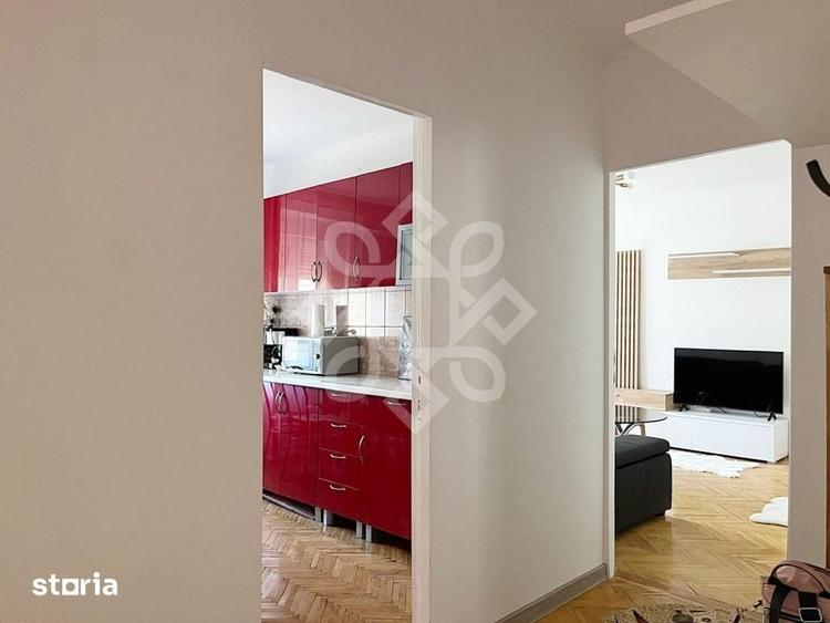 Apartament cu 3 camere decomandat, mobilat în Rogerius