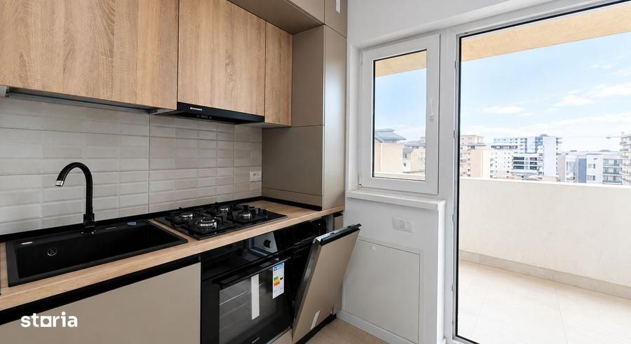 Studio 2 camere 41 mp , balcon 8 mp , etaj 6 - 2