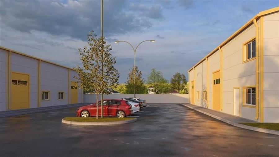 Spațiu industrial, de 550 mp, în Sinești
