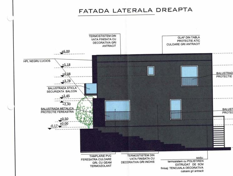 Casă cu 3 camere în Central
