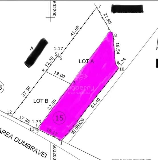 Teren Construcții intravilan de 1000 mp, în Lipia