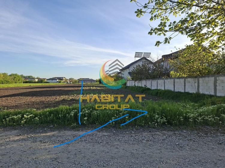 Teren Construcții intravilan de 1000 mp, în Est
