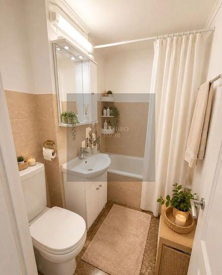 Apartament cu 3 camere decomandat, mobilat în Titan