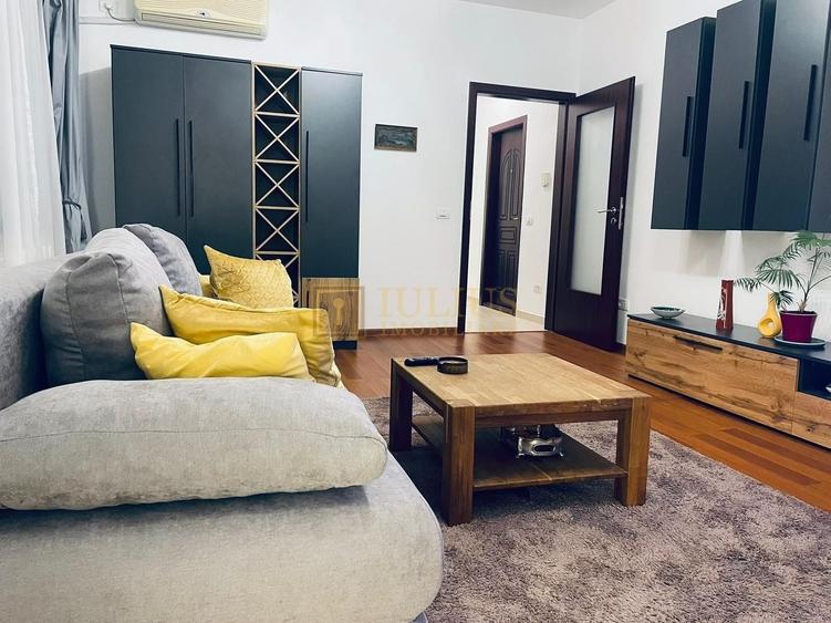 Apartament cu 2 camere semidecomandat, mobilat în Take Ionescu