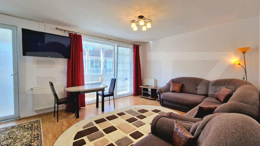 Apartament cu 2 camere semidecomandat, mobilat în Florești