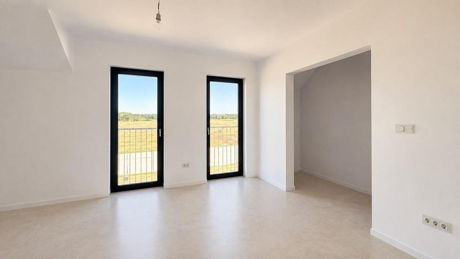 Duplex cu 3 camere cu Canalizare în Moșnița Nouă