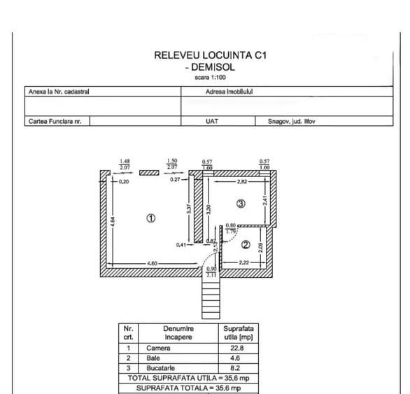 Casă cu 4 camere în Tâncăbești