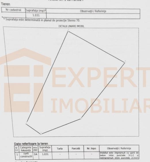 Teren Construcții intravilan de 964 mp, în Agigea