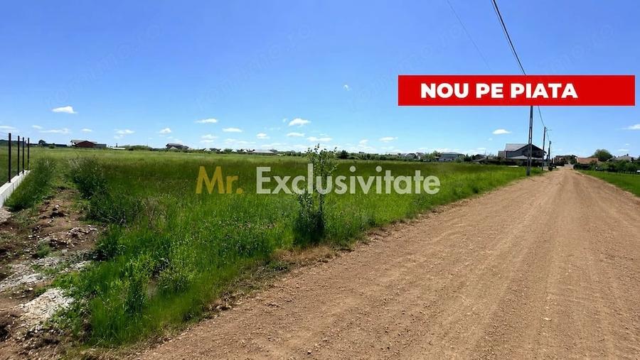 Teren de 500 mp, în Bradu