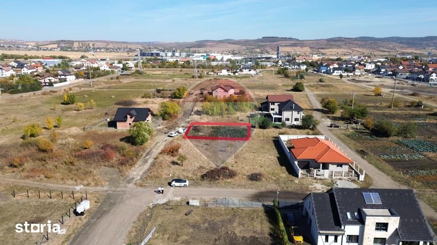 Teren de 500 mp, în Veterani