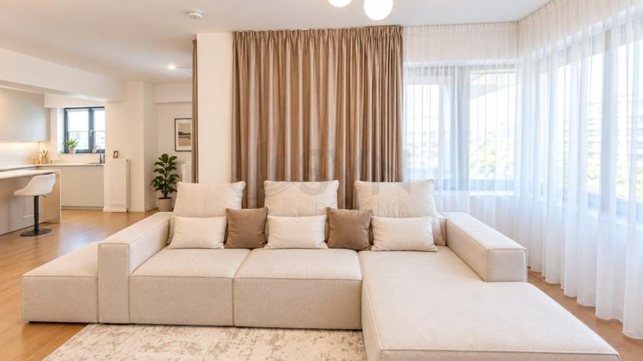 Apartament cu 3 camere semidecomandat în Aviației