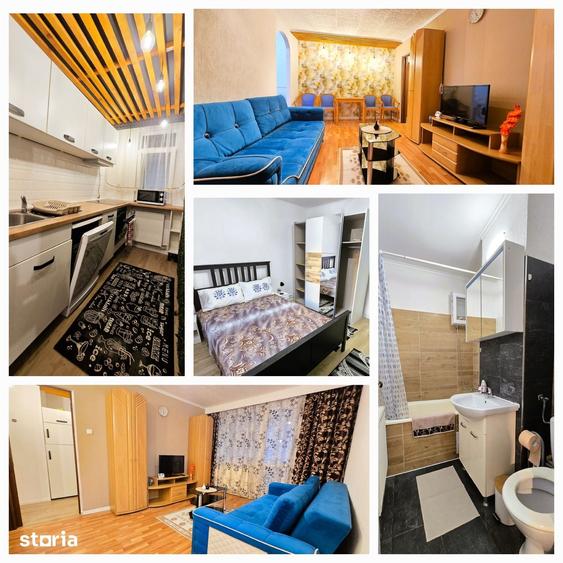 Etaj 1 | Apartament cu 2 camere, complet echipat | Carpati I - 1