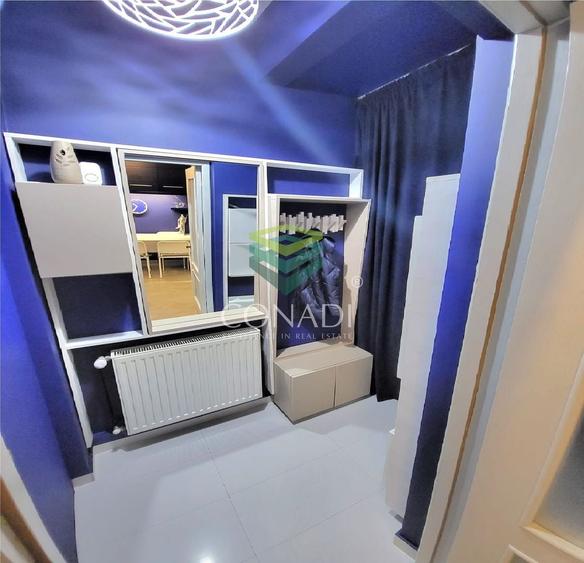 Apartament cu 2 camere semidecomandat, mobilat în Dacia
